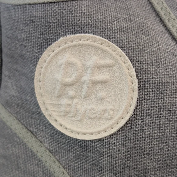 NWT PF Flyers Center Hi Canvas Sneakers In Ultimate Gray Mens 7.5 / Women's 9 - Picture 14 of 14